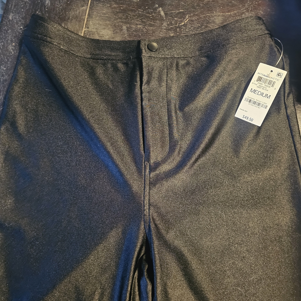 Black Shimmer Leggings